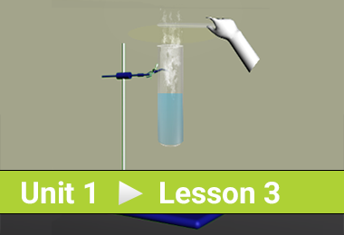 Combination of ammonia gas (compound) with hydrogen chloride gas (compound)